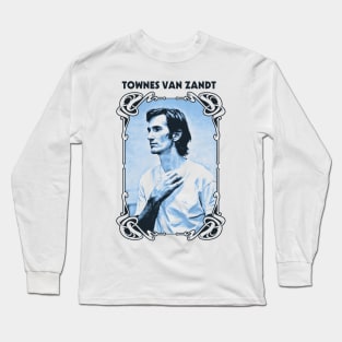 Townes Van Zandt Long Sleeve T-Shirt